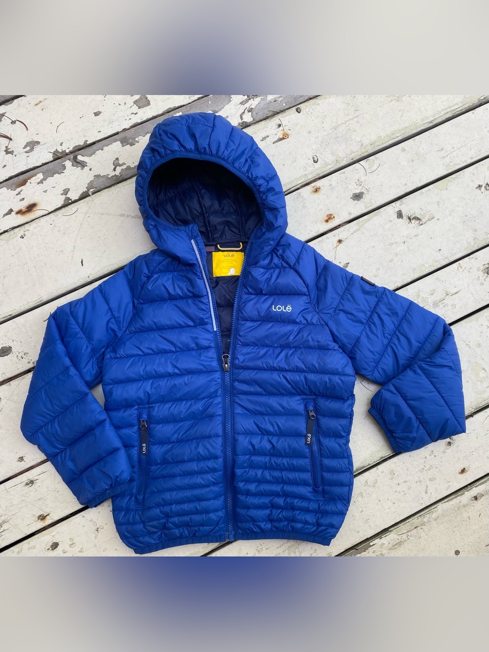 Löle Kids' Packable Puffer Jacket in Royal Blue 6/6X
